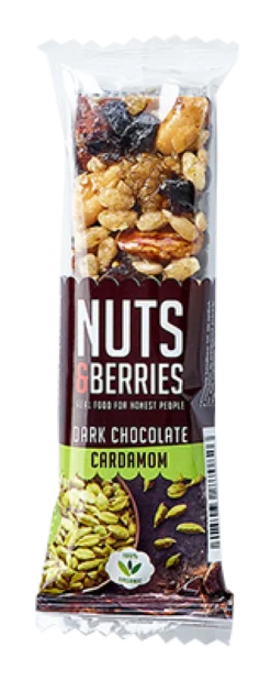 Nuts & Berries Dark Chocolate Kardemom Bio (40 gr)