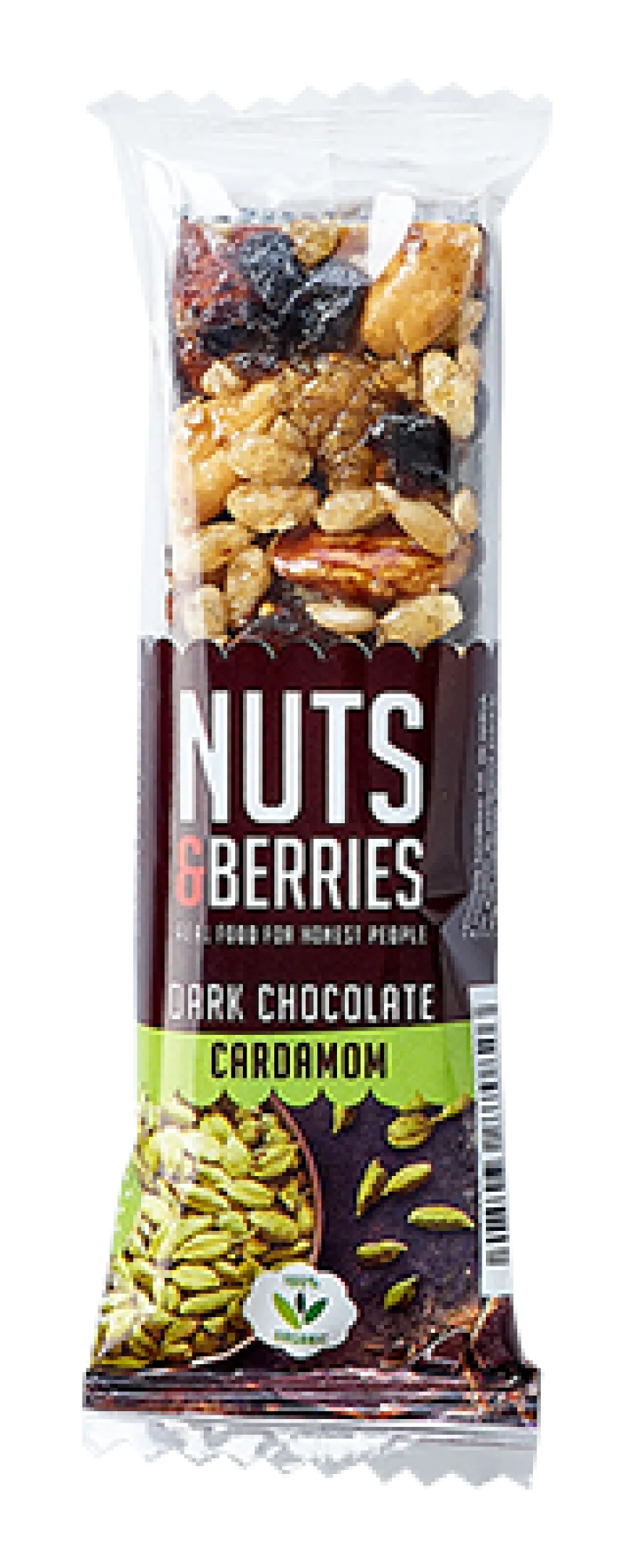 Nuts & Berries Dark Chocolate Kardemom Bio (40 gr)