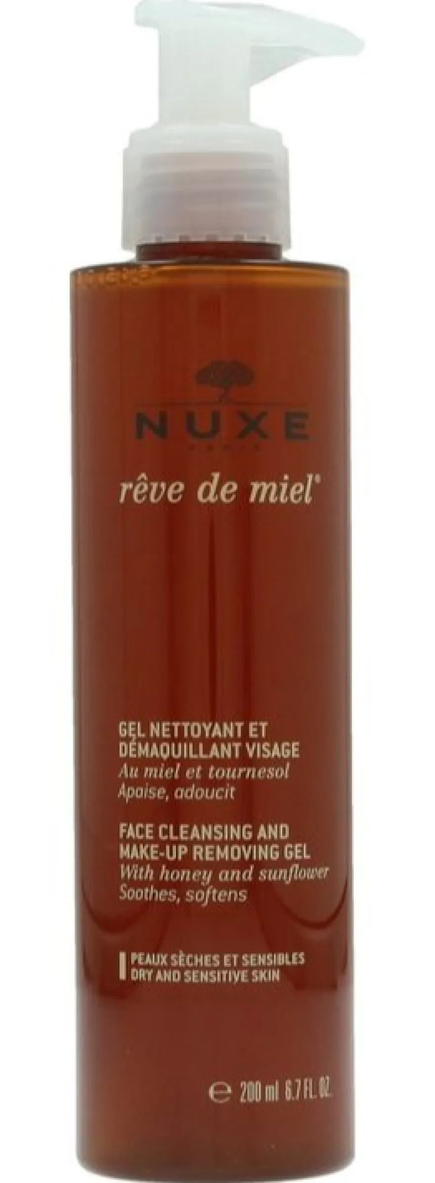 Nuxe Paris Reve De Miel Face Cleansing Gel (200 ml)