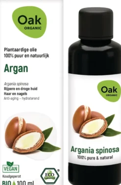 Oak Organic Argan Olie (100 ml)