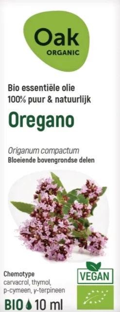 Oak Organic Oregano Olie (10 ml)