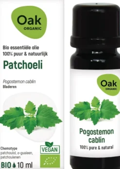 Oak Organic Patchoeli Olie (10 ml)