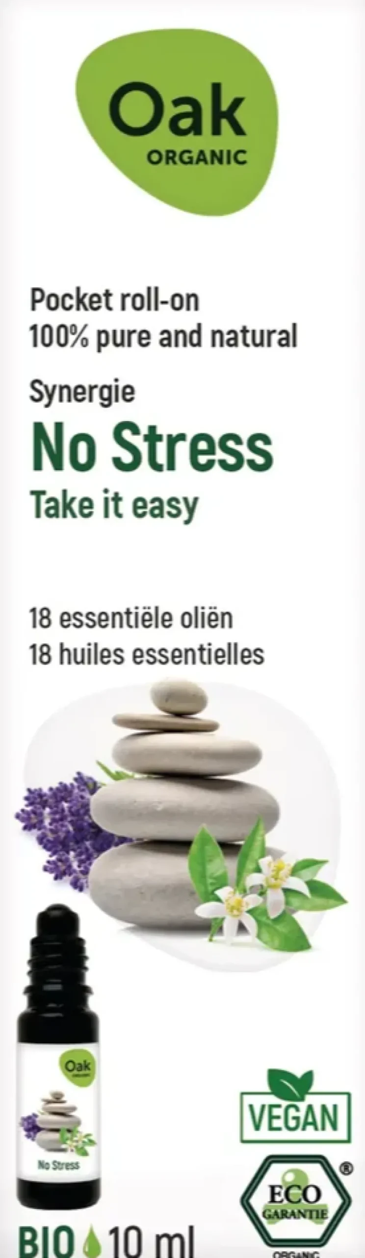 Oak Organic Pocket Roll-on No Stress (10 ml)