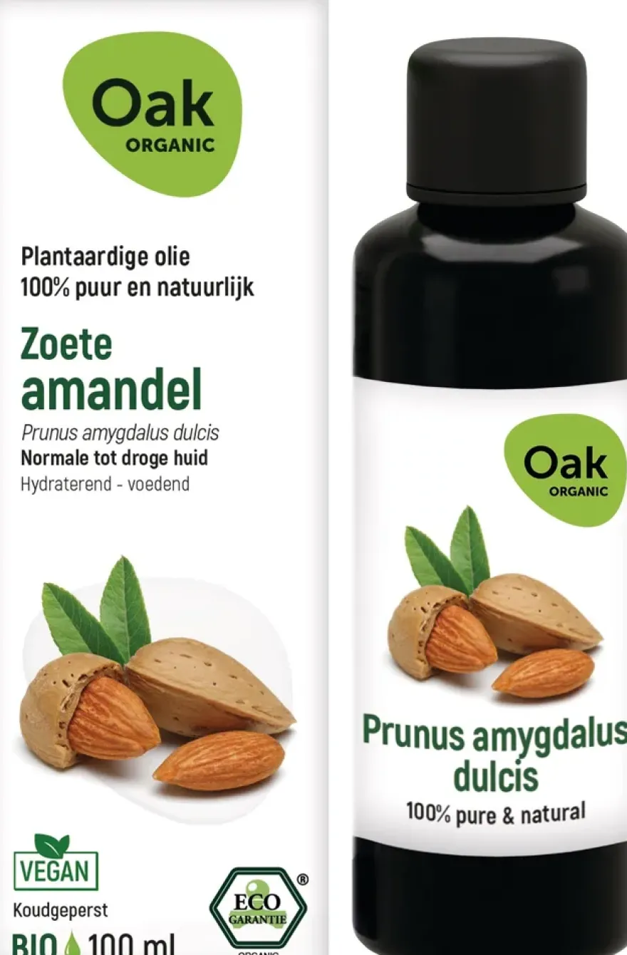 Oak Organic Zoete Amandel Olie (100 ml)