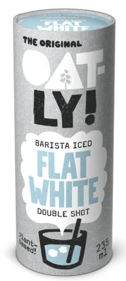 Oatly Barista Iced Flat White Double Shot (235 ml)