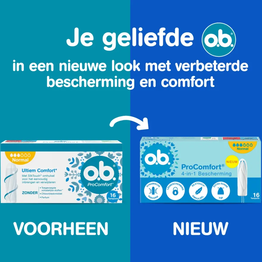 Ob Tampons Comfort Advanced Super Plus (16 stuks)