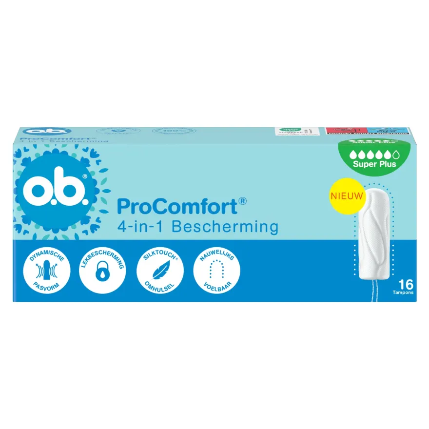 Ob Tampons Comfort Advanced Super Plus (16 stuks)