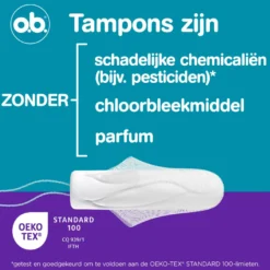 Ob Tampons ExtraProtect Super (16 stuks)