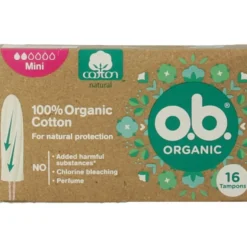 Ob Tampons organic mini (16 stuks)