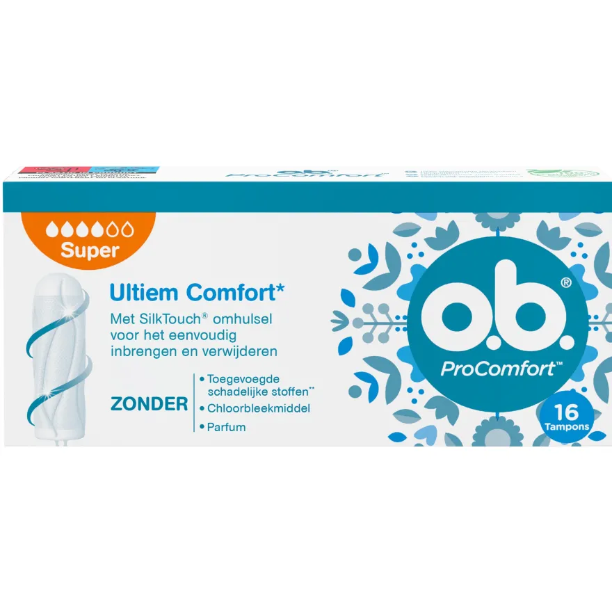 Ob Tampons Procomfort Super (16 stuks)