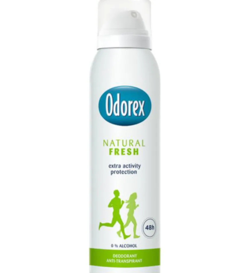 Odorex Body heat responsive spray natural fresh (150 ml)