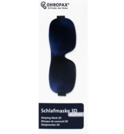 Ohropax Slaapmasker Blauw Geweven (1 stuk)