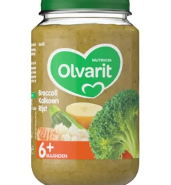 Olvarit Broccoli kalkoen rijst 6M00 (200 gr)