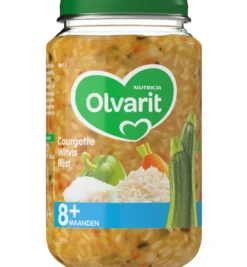 Olvarit Courgette witvis rijst 8M13 (200 gr)