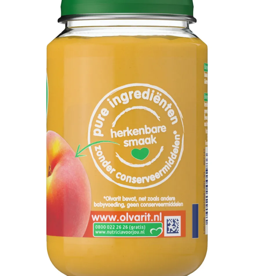 Olvarit Perzik banaan kiwi 6M53 (200 gr)