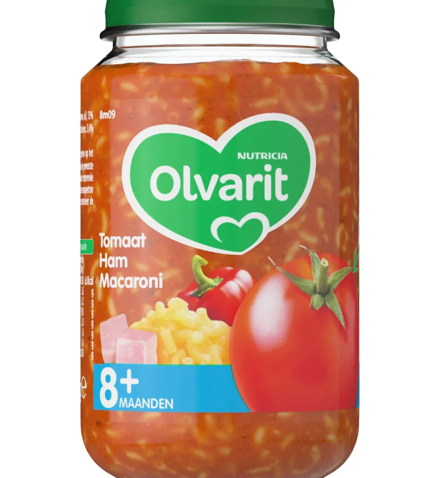 Olvarit Tomaat ham macaroni 8M09 (200 gr)