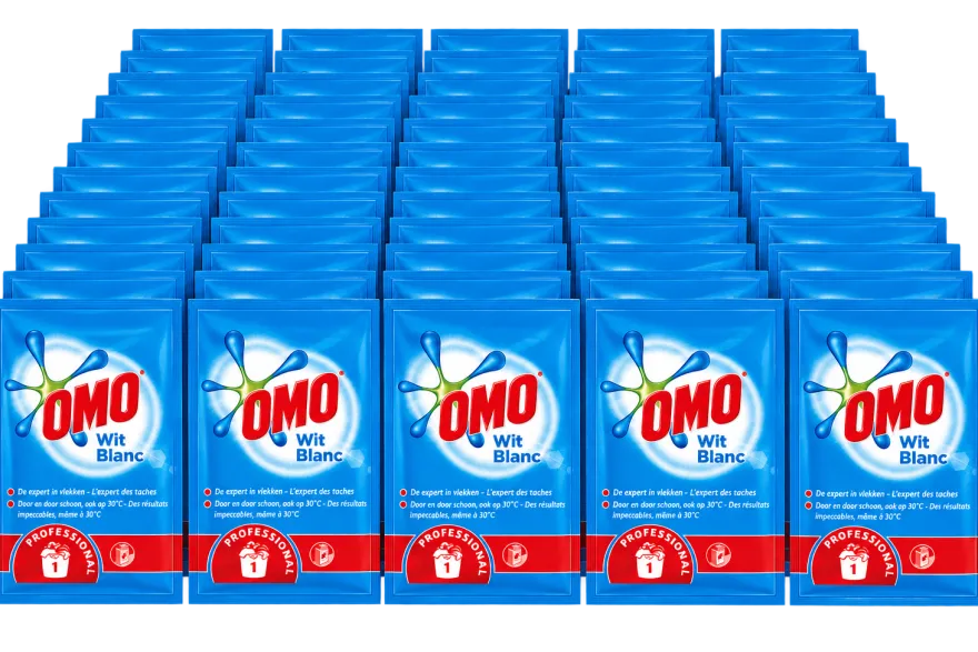 Omo Professional Poederwasmiddel Wit Pro Formula (75 x 100 gr)