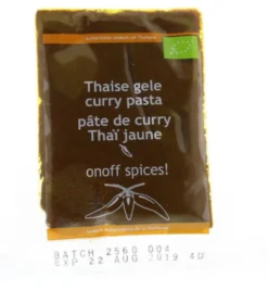 Onoff Thaise Gele Currypasta Bio (50 gr)