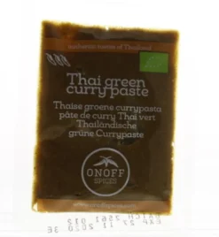 Onoff Thaisegroene Currypasta Bio (50 gr)
