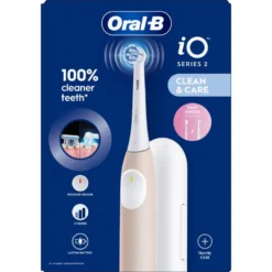 Oral B Elektr Tandenborstel IO2 Calm Pink + Reisetui (1 stuk)