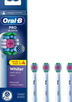 Oral B Opzetborstel 3D white (4 stuks)