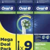 Oral B Oral-b Cross Action Clean Maximiser Opzetborstels (9 stuks)