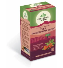Organic India Tulsi Pomegranategreen Thee Bio (25 stuks)