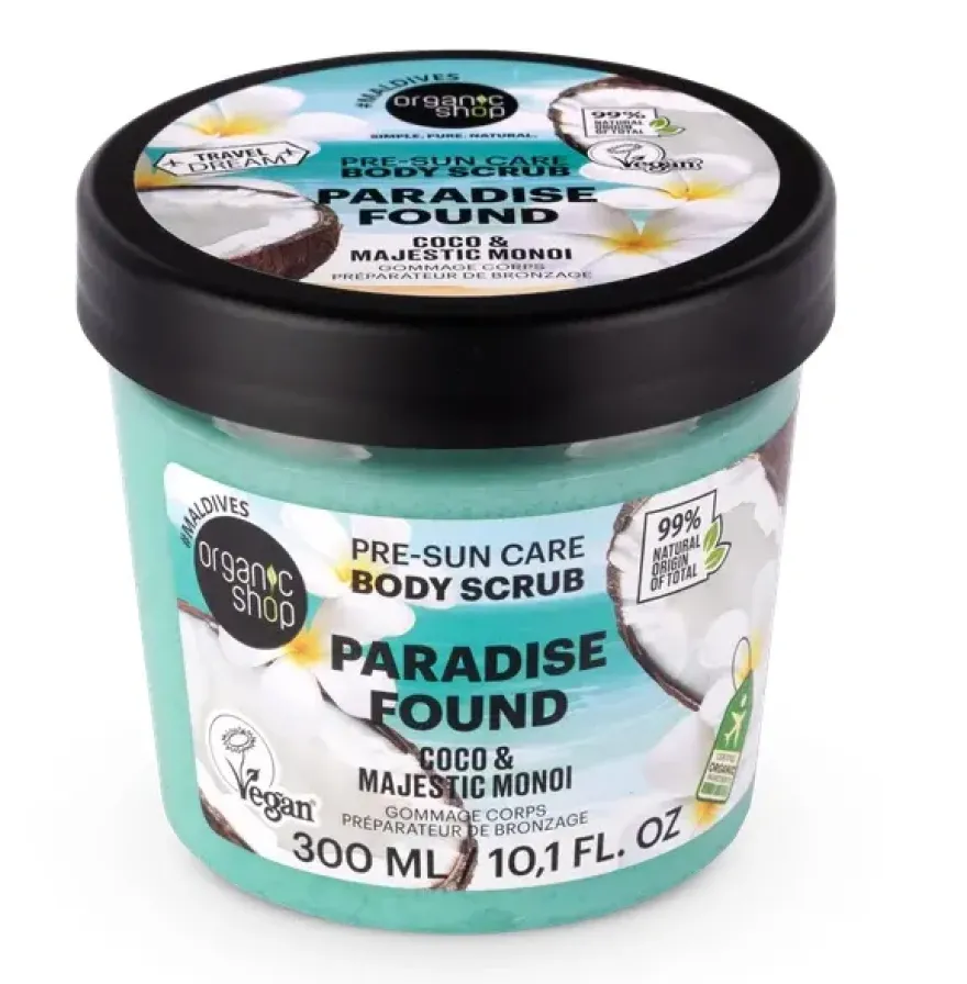 Organic Shop Body Scrub Paradise Found (300 ml)