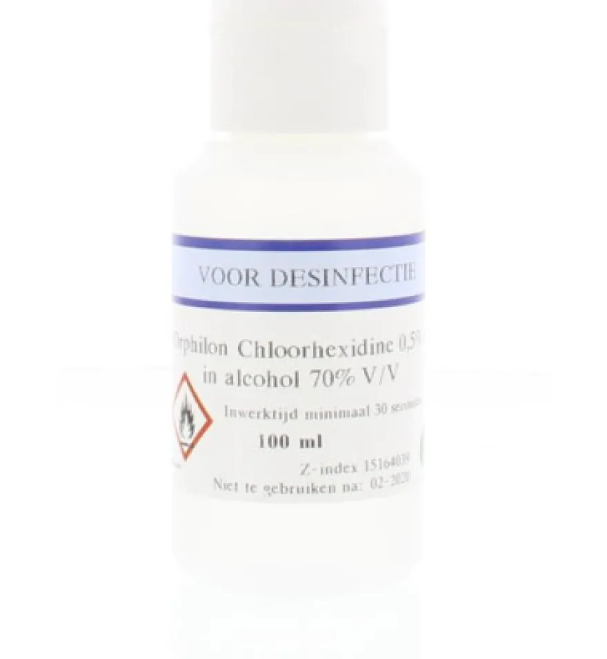 Orphi Chloorhexidine 0,5% In Alcohol 70% V/V (100 ml)