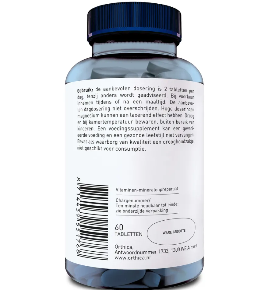 Orthica Cal Citraat + (60 tabletten)