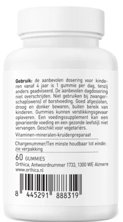 Orthica Dino Weerstand Gummies (60 stuks)