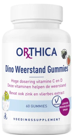 Orthica Dino Weerstand Gummies (60 stuks)