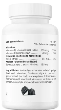 Orthica Dino Weerstand Gummies (60 stuks)