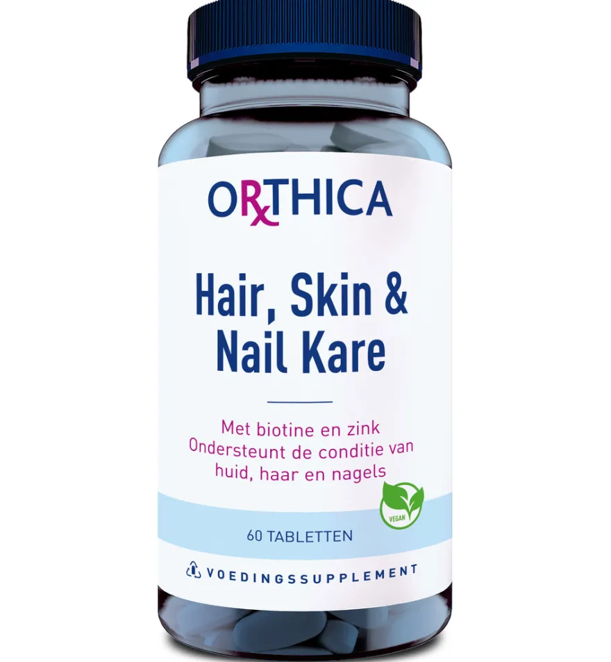 Orthica Hair skin & nail kare (60 tabletten)