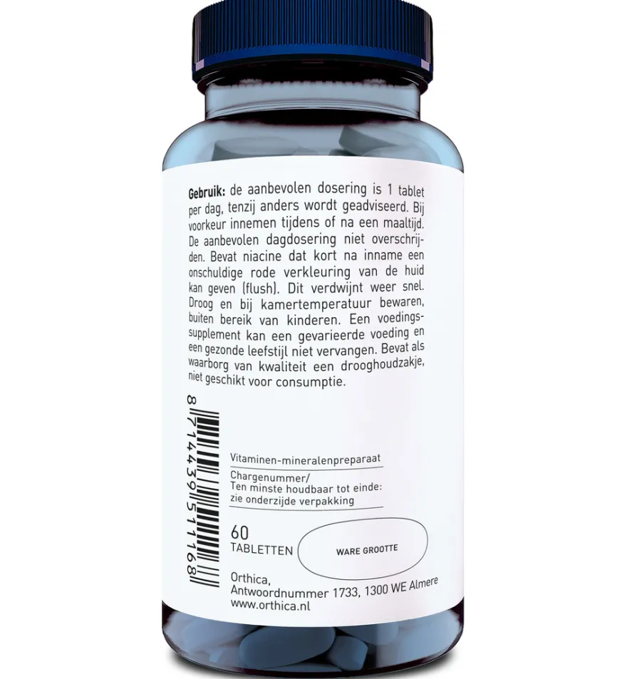 Orthica Hair skin & nail kare (60 tabletten)
