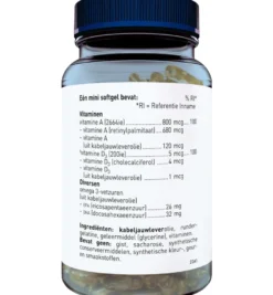 Orthica Kabeljauwleverolie (90 Softgels)