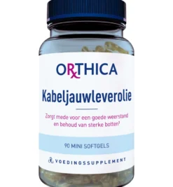 Orthica Kabeljauwleverolie (90 Softgels)