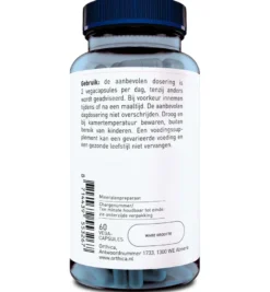 Orthica Magnesium bisglycinaat-120 (60 vega capsules)