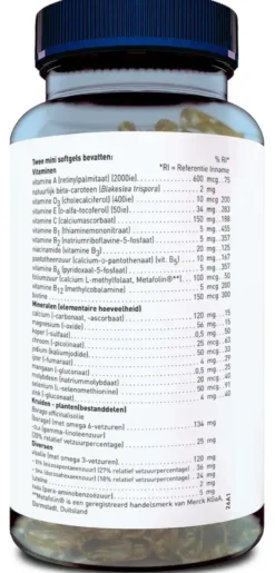 Orthica Multi Tiener Mini Softgels (120 softgels)