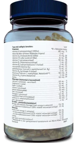 Orthica Multi Tiener Mini Softgels (60 softgels)