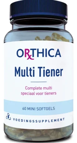 Orthica Multi Tiener Mini Softgels (60 softgels)