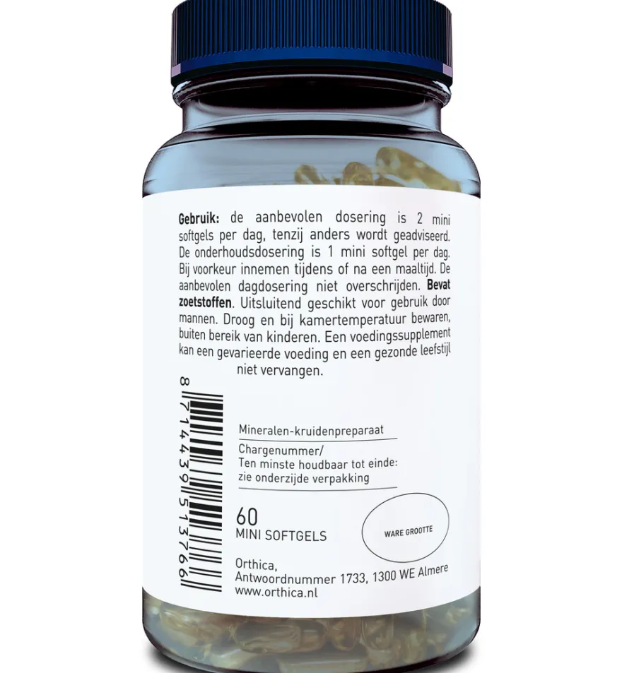 Orthica Prostaat Support (60 softgels)