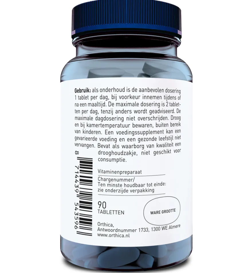 Orthica Vitamine C 500 (90 tabletten)