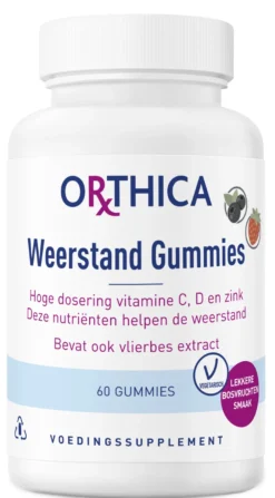 Orthica Weerstand Gummies (60 stuks)