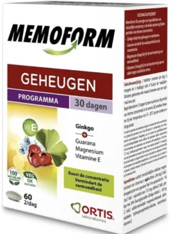 Ortis Memoform Geheugen Tabletten (60 tabletten)