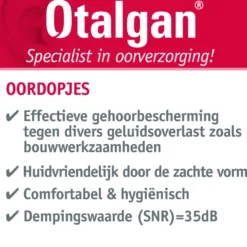 Otalgan Oordopjes (2 Paar)