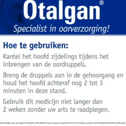 Otalgan Oordruppels (12 gr)