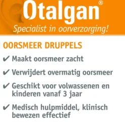 Otalgan Oorsmeerdruppels (10 ml)