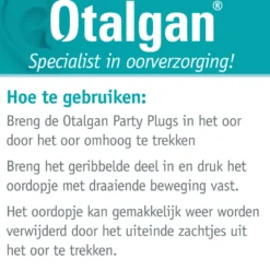 Otalgan Party Plugs (1 paar)