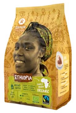 Oxfam Koffie Gemalen Ethiopië Fairtrade Bio (250 gr)